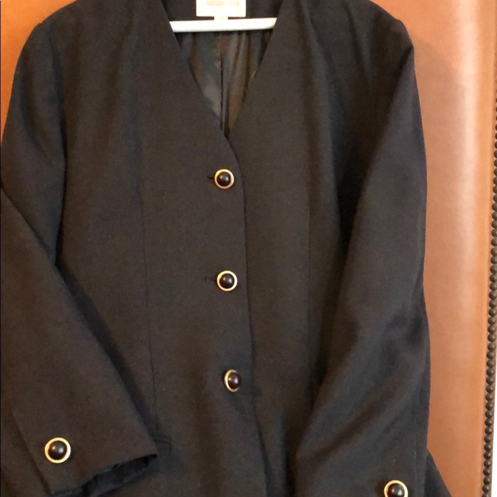 Karen Scott Black Blazer